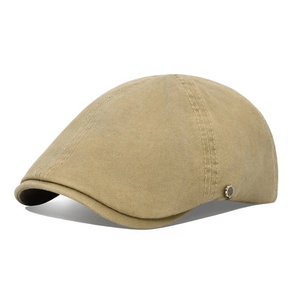 Cotton Ivy Flat Cap Berets Spring Summer Men Women Solid Casual Driver Retro