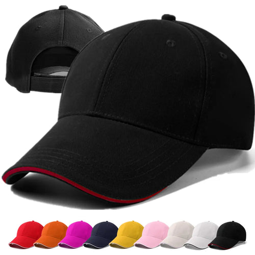 Unisex Cap Casual Acrylic Plain Baseball Cap For Women Men