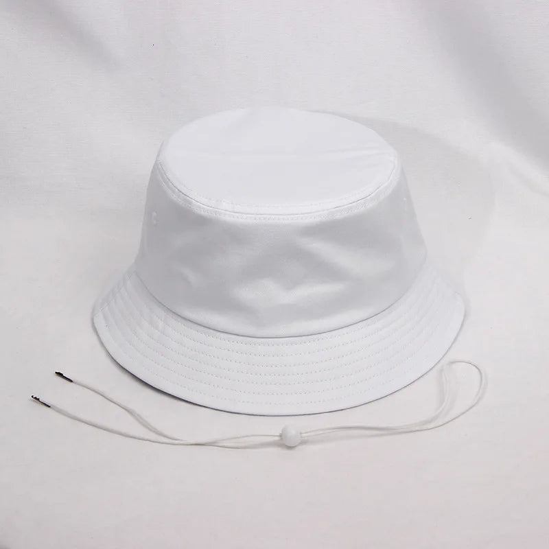Pure Cotton Sun Hat Large Size Boonie Cap Women Big Size Bucket Hat
