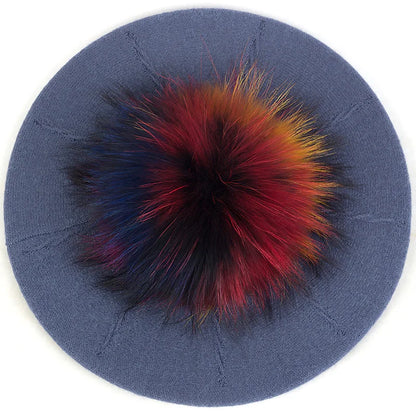 Fashion Elegant Sweet Women Beret Warm Winter Autumn Hat Lovely Ladies Party Hats