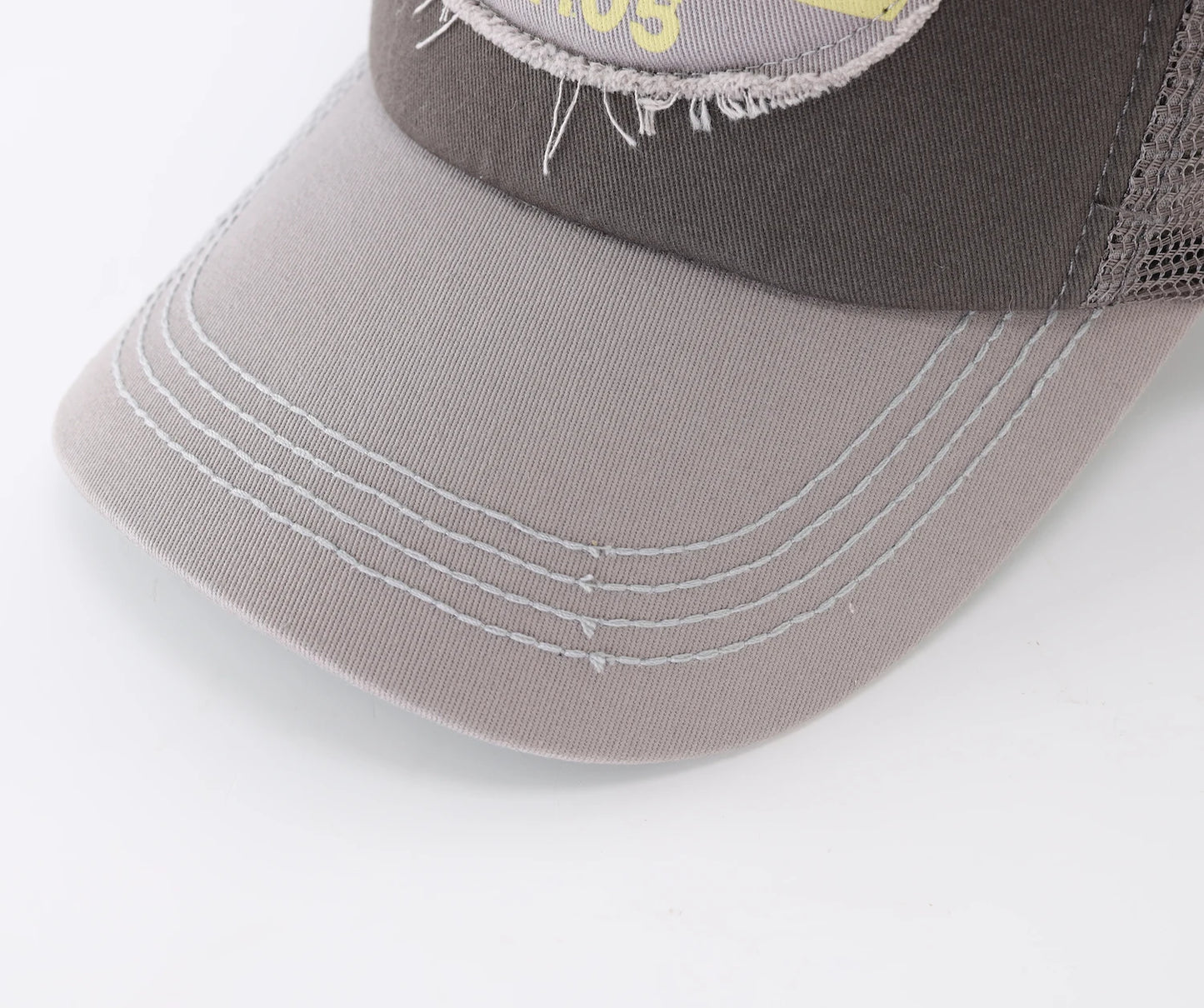 Men's Women Vintage Fashion Adjustable Mesh Trucker Hat