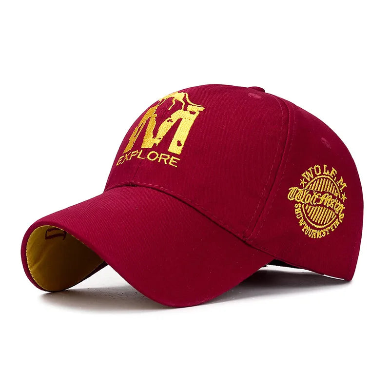 Women Men Baseball Cap Solid Snapback Hat