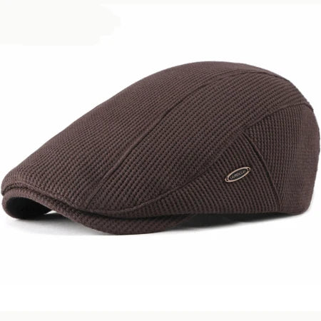Autumn Winter Hat Caps For Men Women Adjustable Ivy Flat Cap