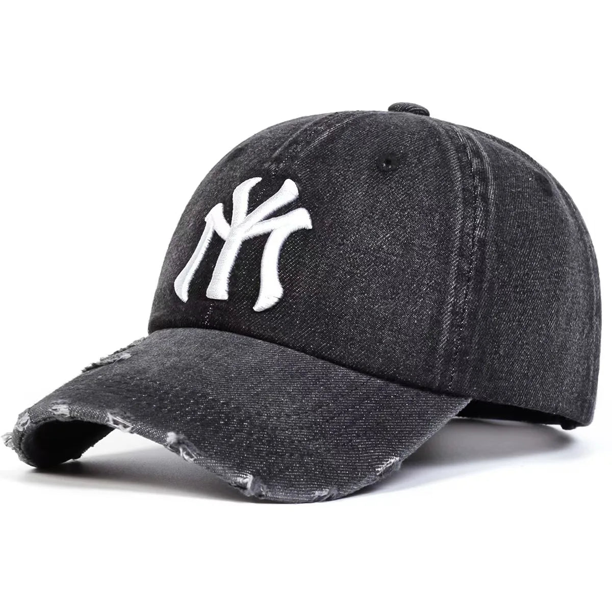 New York Denim 6-Panel Sporty Fashionable Baseball Cap