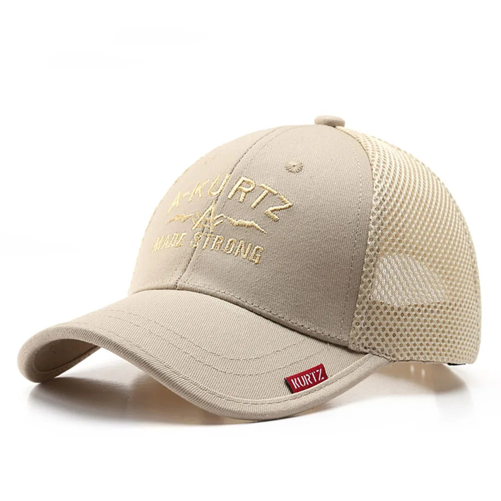 Outdoor Breathable Tactical Hat Beige Streetwear Baseball Caps