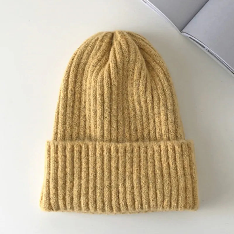 New Candy Colors Winter Hat Women Knitted Hat