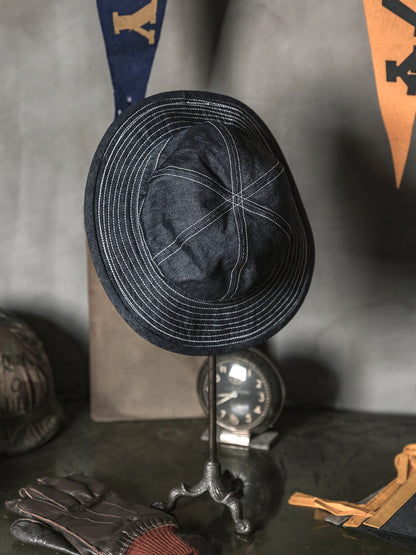 Rugged Bronson 1930s Daisy Mae Denim Bucket Hat