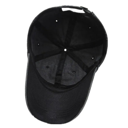 Unisex Cap Plain Color Washed Cotton Baseball Cap Men & Women