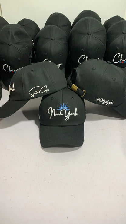Low Moq High Quality Cotton Caps And Hats Men Custom Embroidery 6 Panel Dad Hat