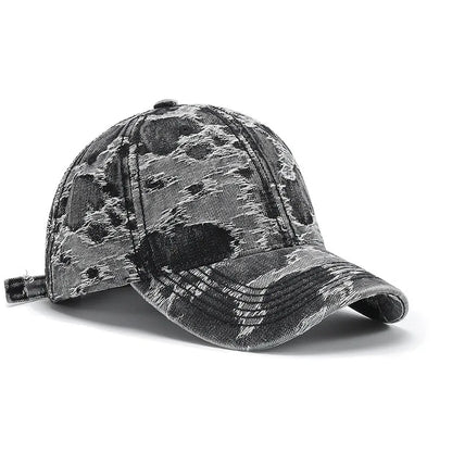 Spring/Summer American-Style Tie-Dye Vintage Pattern Baseball Cap