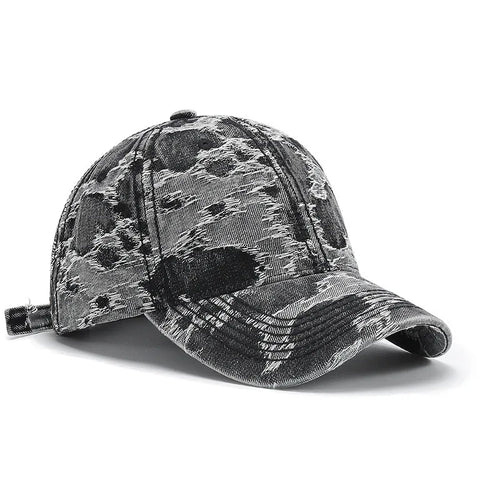 Spring/Summer American-Style Tie-Dye Vintage Pattern Baseball Cap