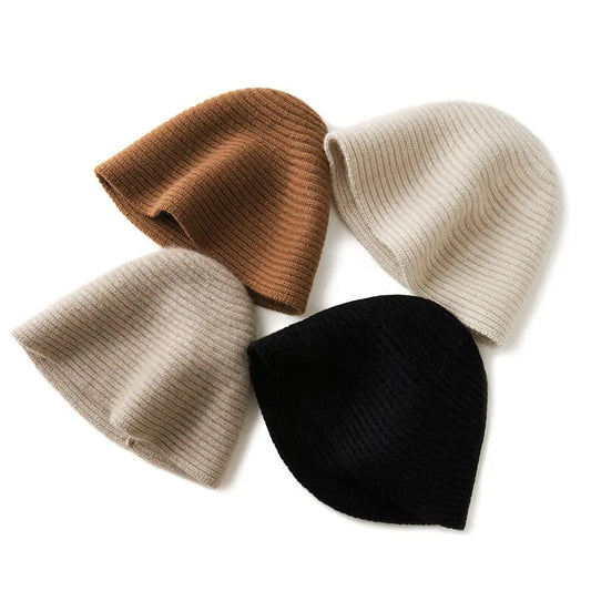 Autumn Winter 100% Pure Wool Fisherman's Hat