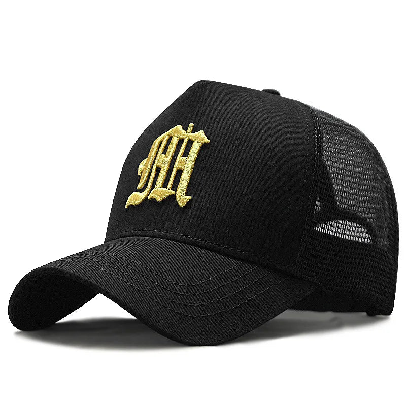 56-60CM 61-68cm Big Head Man Plus Size Baseball Cap Men Summer 100% Cotton Mesh