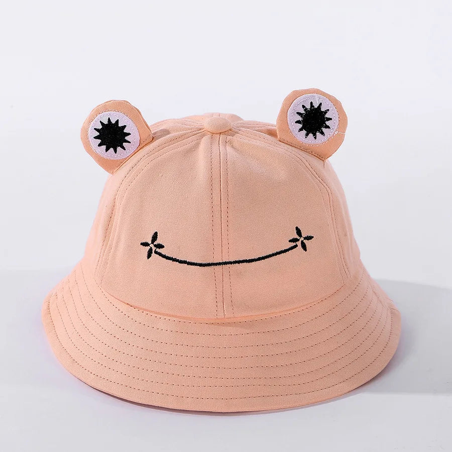Cute Frog Bucket Hats Women Men Bucket Hat