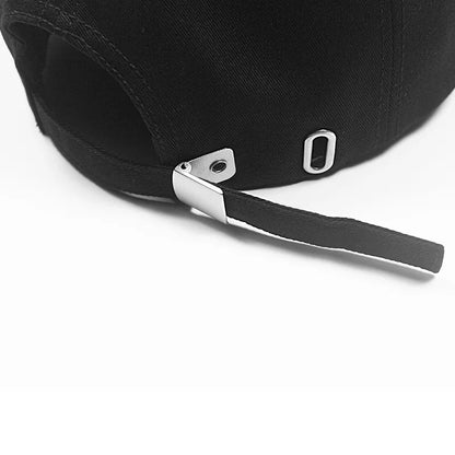 Large Head Man Big Size Baseball Cap, Short Peaked Sun Hats Soft Cotton