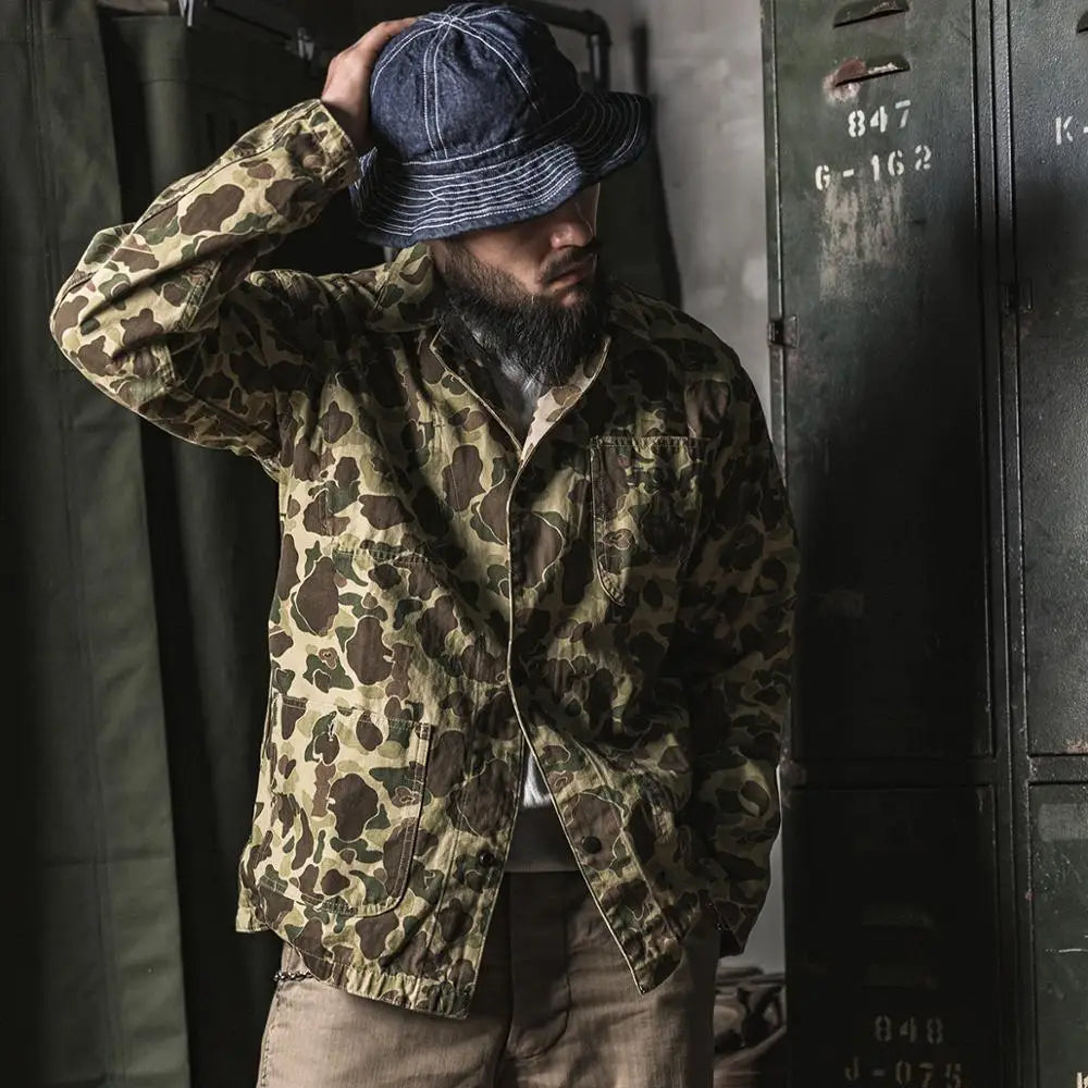 Rugged Bronson 1930s Daisy Mae Denim Bucket Hat