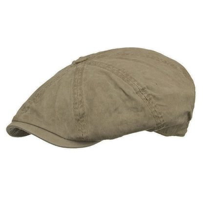 Painter Denim Material Star Anise Berets Unisex