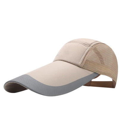 14cm Long Brim Quick Drying Breathable Baseball Cap Visors