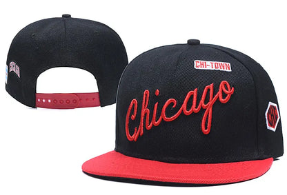 Charlotte Cap Blue Hip Hop Boy Sports Snapback Hat Adult Outdoor Casual