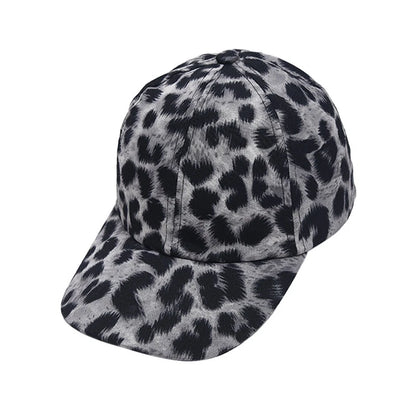 Leopard Zebra Pattern Adjustable Sun Protection Dad Hat
