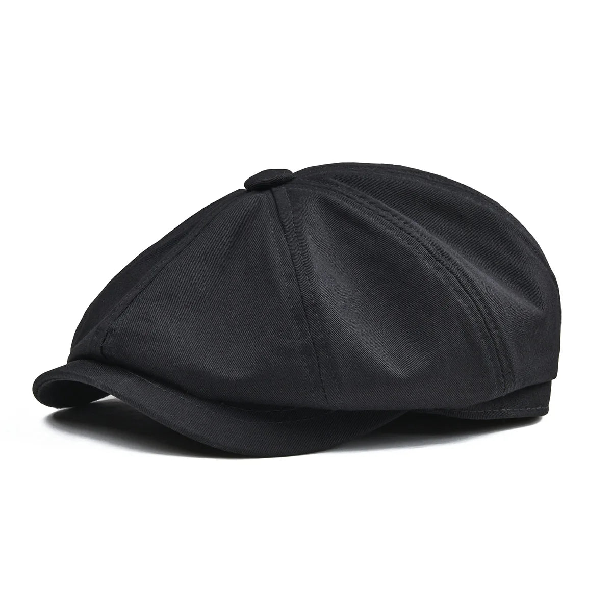 Newsboy Cap Men's Twill Cotton Hat 8 Panel Hat Baker Caps Retro
