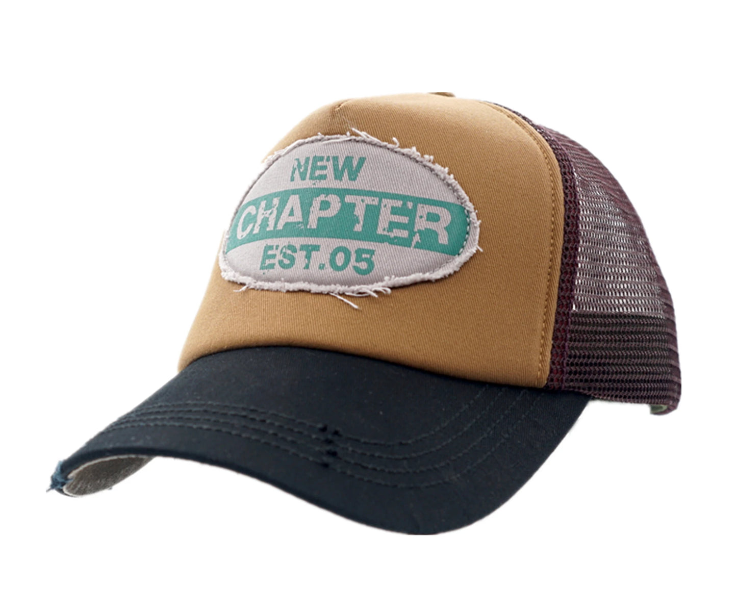 Men's Women Vintage Fashion Adjustable Mesh Trucker Hat