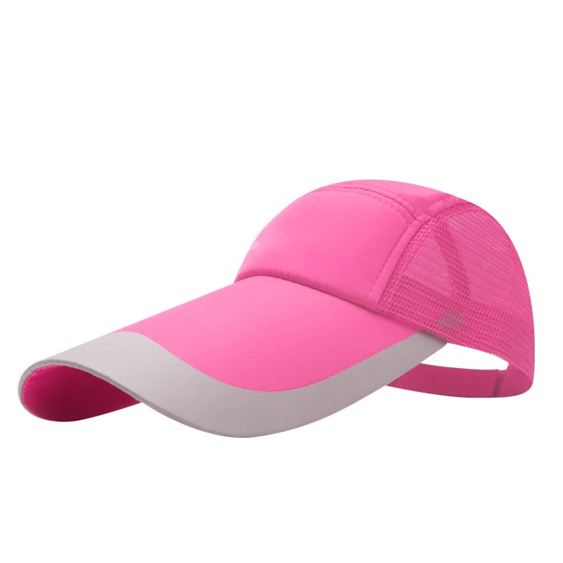 14cm Long Brim Quick Drying Breathable Baseball Cap Visors