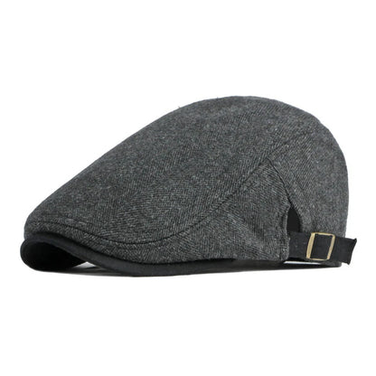 Retro Newsboy Cap Men Autumn Winter