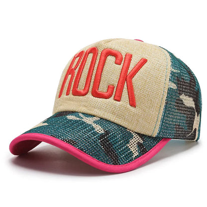 Autumn hat Mesh Camouflage Men and Women