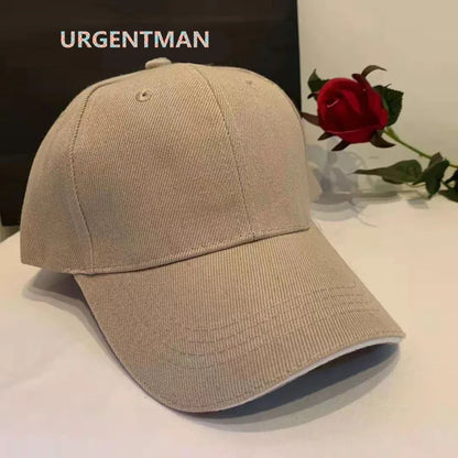 Unisex Cap Casual Acrylic Plain Baseball Cap For Women Men