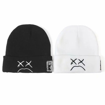 Logo Designed Plain Winter Hat Men Women