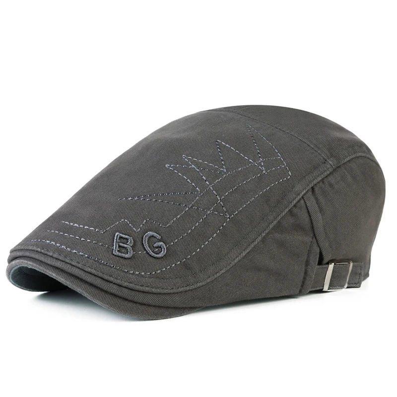 Men's Berets Cotton Newsboy Cap Vintage