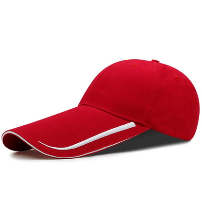 14cm Long Visor Large Head Man Big Size Causal Peaked Hats