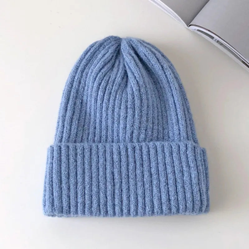 New Candy Colors Winter Hat Women Knitted Hat