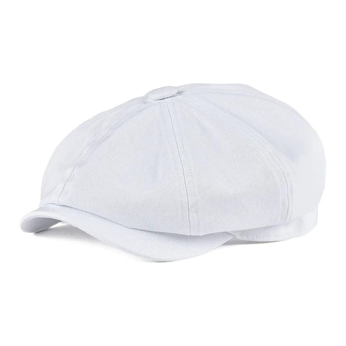 Twill Cotton Newsboy Cap Men Women Classic Retro Hat