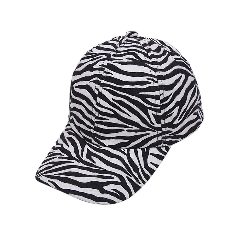 Leopard Zebra Pattern Adjustable Sun Protection Dad Hat
