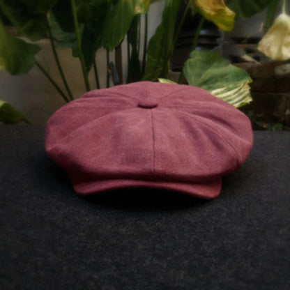 Brand Canvas Newsboy Caps Men High Quality Flat Caps