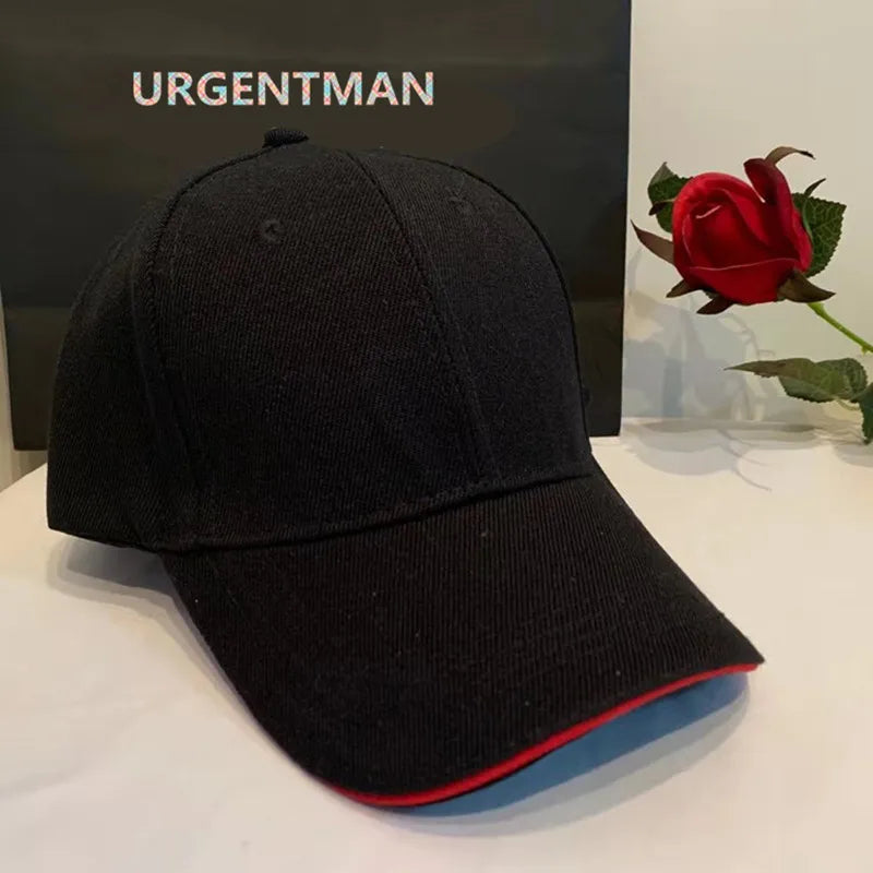 Unisex Cap Casual Acrylic Plain Baseball Cap For Women Men