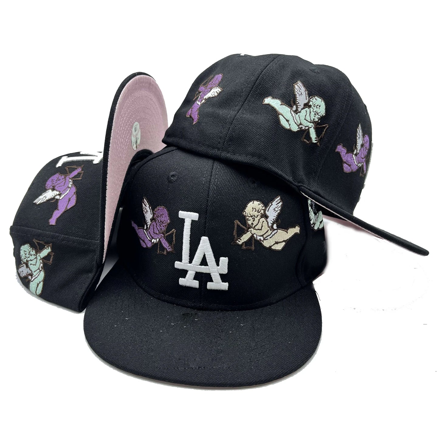 More Colors Wholesale Custom High-End 3D Embroidery Baseball