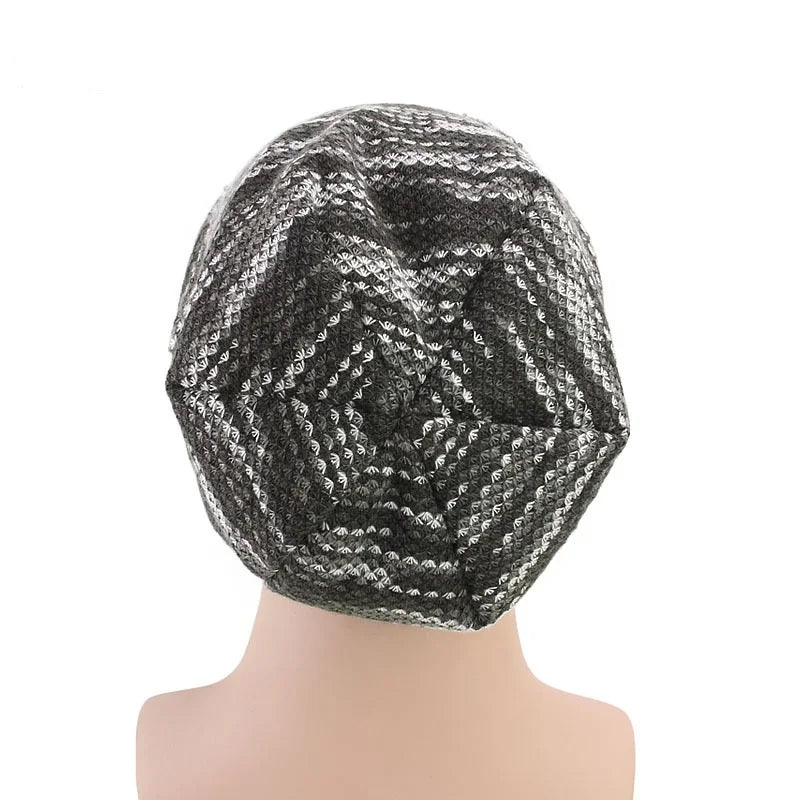 Double Fabric Winter Warm Beanies For Women And Men Unisex