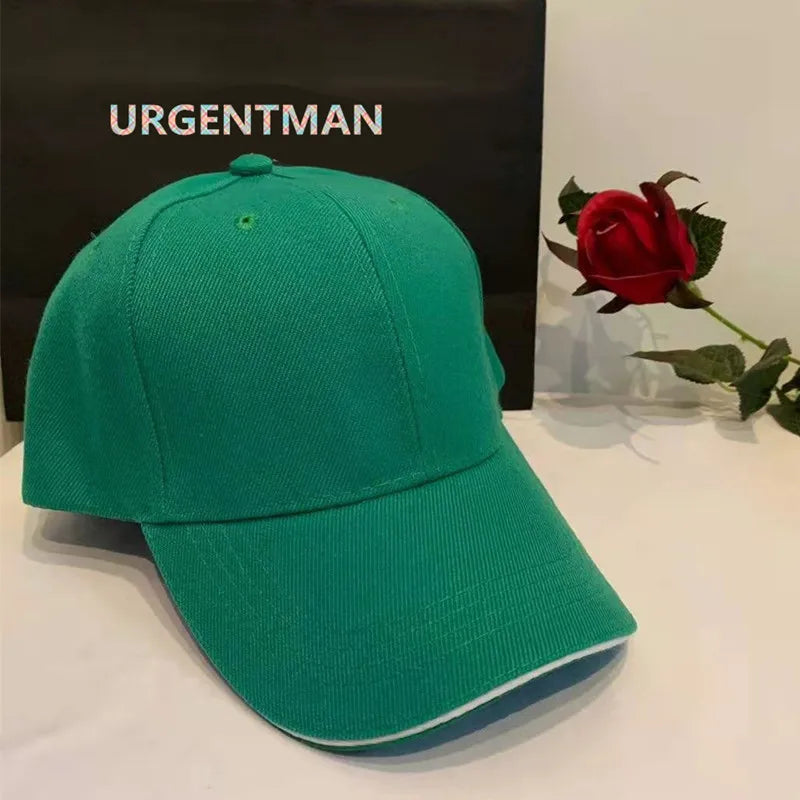 Unisex Cap Casual Acrylic Plain Baseball Cap For Women Men