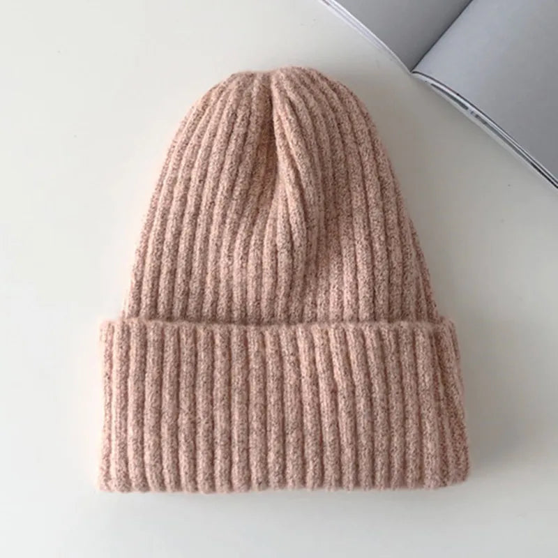 New Candy Colors Winter Hat Women Knitted Hat