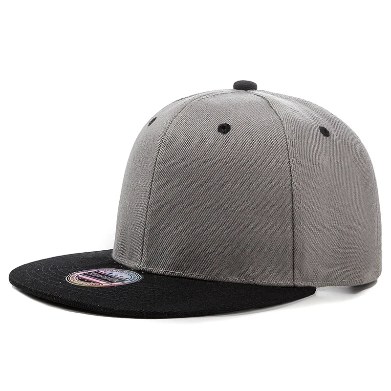 Cap Plain Snapback Hat Men Women