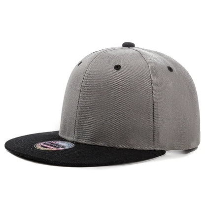 Cap Plain Snapback Hat Men Women