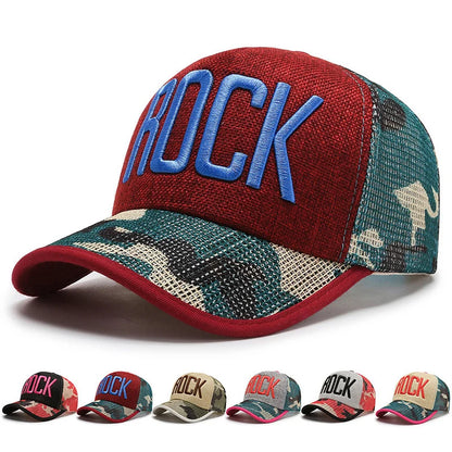 Autumn hat Mesh Camouflage Men and Women