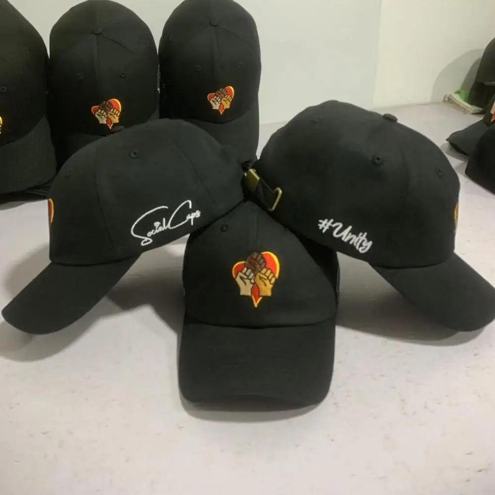 Low Moq High Quality Cotton Caps And Hats Men Custom Embroidery 6 Panel Dad Hat