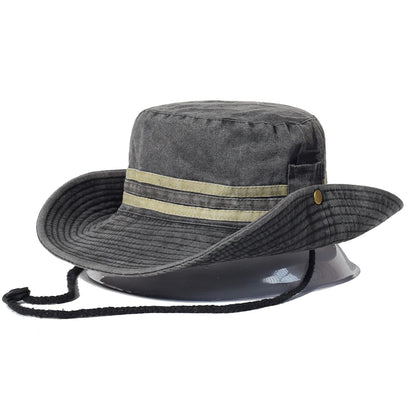 Fishing Hiking Sun Hat Men Women Boonie Hat Wide Brim Bucket Hat