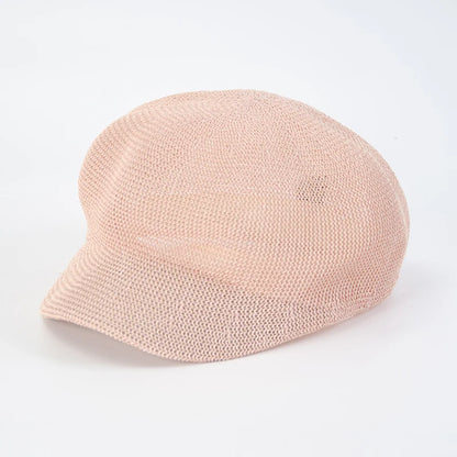 Octagonal Beret Women Sun Hat Painter Hat Outdoor