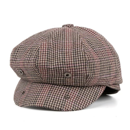 Custom Embroidery Peaky Blinders Lady Winter Beret Cap