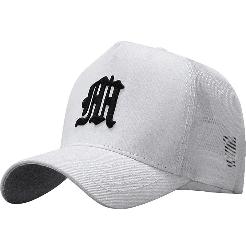 56-60CM 61-68cm Big Head Man Plus Size Baseball Cap Men Summer 100% Cotton Mesh